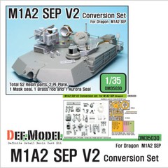 DEF Model 1/35 M1A2 SEP V2 Conversion Set for Dragon kit #3536