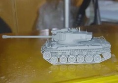 3d Printing 1/72 Military US T26E1 M26 Super Pershing Heavy Tank Model Kit