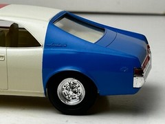 Jo-Han 1969 AMC Javelin SST Promo Car with Original Box, Red to Blue
