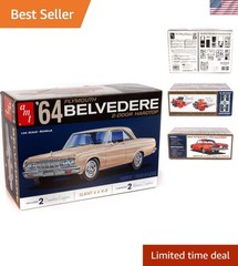 1964 Plymouth Belvedere w/Straight 6 Engine 2T, 1:25 1188M, White