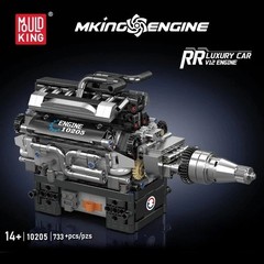 RR V12 Engine Kits That Runs, Build Your Own Combustion Engine, Model V8 Engine