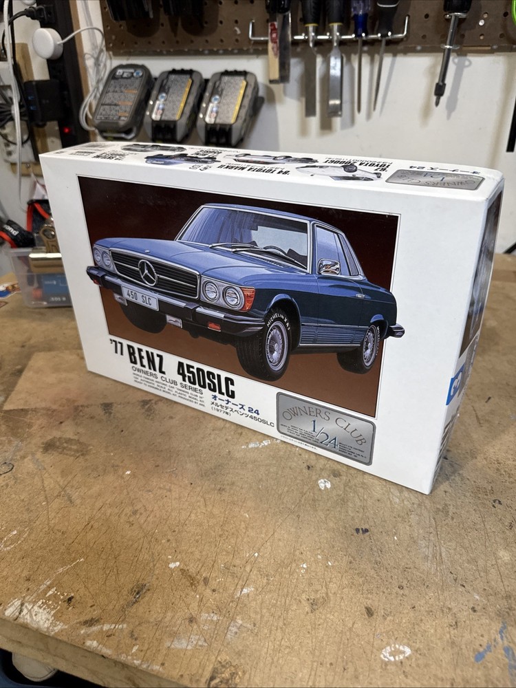 Mercedes Benz 450 SLC 1977 ARII (Micro Ace) 1/24 scale model kit Japan
