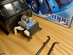 ‘53 Ford Pickup Street Racer Flip Nose 1/25 Model Kit Partially Built AMT ERTL