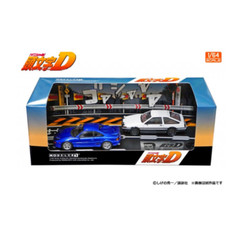 Modelers Initial D Kogashi Kai MR2 (SW20) Takumi Fujiwara Treno (AE86) Minicar