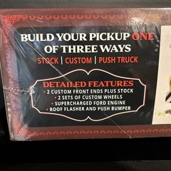 AMT 1559 FOUR SIXES RANCH 1963 FORD F-100 PICKUP MODEL KIT-NIB-1/25 SCALE
