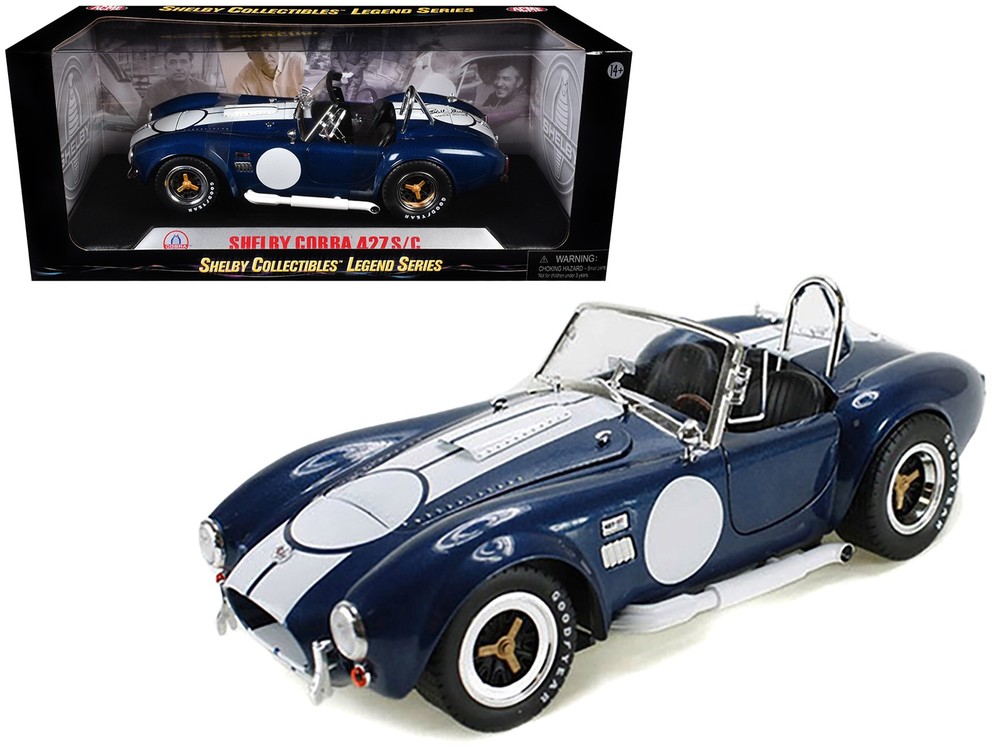 Shelby Collectibles SC121-1 1/18 1965 Shelby Cobra 427 S/C Dark Blue
