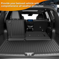 Cargo Mat Compatible with 2024 2025 2026 Toyota Grand Highlander: Cargo Liner wi