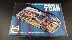 MPC FORD J CAR THE LEMANS SENSATION CLER BODY 1/25 T19