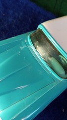 Vintage Dealer Promo Car AMT 1958 Ford Edsel. Turquoise Blue/White Top, 2 Door