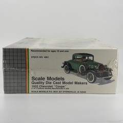 JLE Scale Models 1932 Chevrolet Coupe 4001 1/25 Diecast Model Kit – Sealed