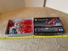 Tamiya Ferrari F60 Formula 1 Racecar, 1/20 Model Kit. NOS/New!