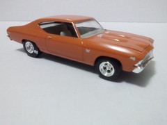 Vintage Chevy Chevelle Drag car built model car