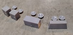 3d Printed 1/25 Speaker Subwoofer Cabinet Box Assortment