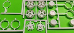 Dayton Rim Tires Diamond Reo 1/25 AMT Truck Tractor Wheels Big Rig Semi