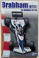 Aoshima Brabham BT52 ’83 MONACO GP VER 1/20 Plastic Model Kit Japan Import