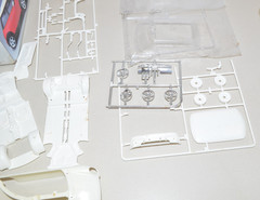 Vintage Revell MINI COOPER Junkyard Model Parts Lot 1/24 Scale Custom Fodder