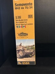 ITALERI 6584 SEMOVENTE M42 ds 75/34 MODEL KIT-NIB-1:35 SCALE