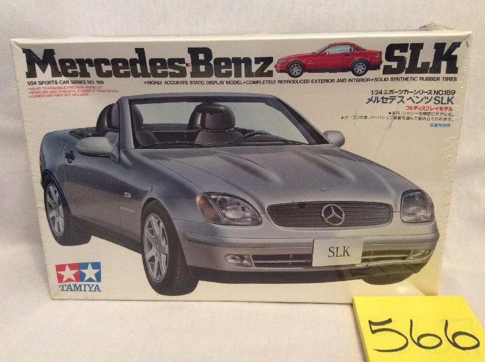 Tamiya 1/24 Sports Car Series No. 189 Mercedes-Benz SLK Model Kit! NEW! #566