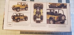 REVELL 85-4501 JEEP WRANGLER RUBICON MODEL KIT NIB 1:25 SCALE