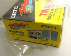 ERTL Smokey and the Bandit II Trailer Model Kit 1/25 Scale Vintage 1983 Mural