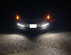Ijdmtoy Xenon White Led Daytime Running Lights Compatible 2015-2017 Hyundai