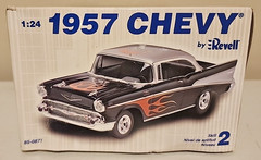 Revell 1957 Chevy Kit # 85-0871 Open Box Sealed Bags 1:24 Complete