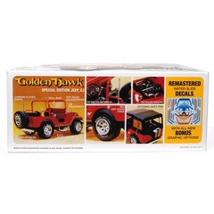 MPC 1981 Jeep CJ5 Golden Hawk 125 MPC986 Plastics Car/Truck 1/24 1/25