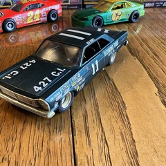 Built Model Car , AMT 1965 Galaxie 500 Vintage Style Stock Car