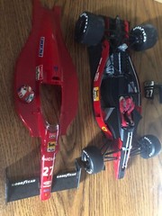 Built 1/20 Tamiya Ferrari F189 Early Version model kit