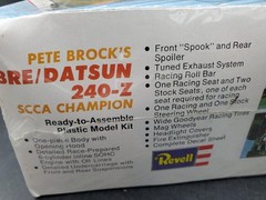 🚦Revell #1422 1:25 Peter Brock’s BRE/DATSUN 240-Z Model Kit – Factory Sealed🔥