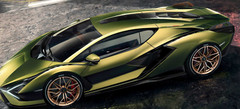 Lamborghini 1:18 Race Car12Classic Concept Custom Built Model24Carousel GREEN