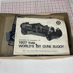 1: 20 Scale Entex 1907 Itala The First Dune Buggy Kit #8212 Vintage 1980’s B11