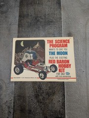 VINTAGE 1971 MONOGRAM RED BARON MODEL ADVERTISEMENT BROCHURE