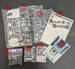 1/20 F1 Tamiya Brabham BT50 BMW Turbo Grand Prix Collection Vintage