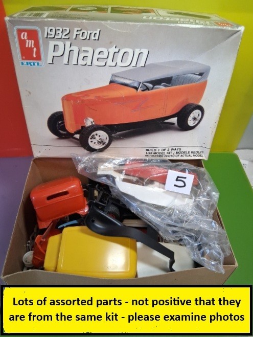 AMT 1932 FORD PHAETON KIT BASHING *LOTS OF PARTS*