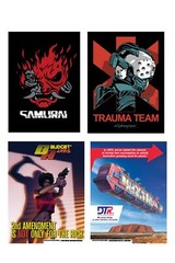 1:18 scale model Fallout morale recruiting pinup posters signs set 2