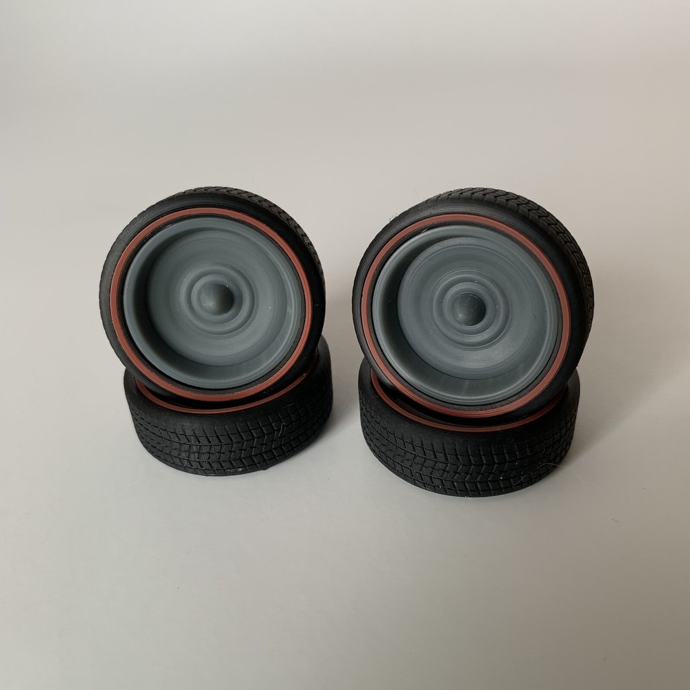 1:25 3d Printed 20” Redline Tires On Steel Smoothies. 3D Printed.