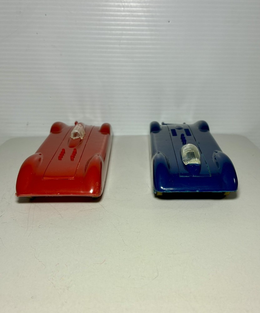 Vintage Hawk Model Car Rubberband Powered Bonneville Racers 1961