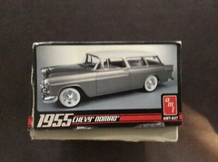 AMT 1955 Chevy Nomad Open Box Model. Looks Complete? In Sealed Bags.See Photos.