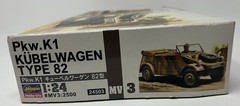 Hasegawa #24503 Pkw.K1 Kubelwagen Type 82 1/24 MV3 NIB B8