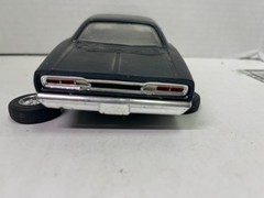 1/25-1/24 1969 DODGE SUPERBEE BLACK PARTIALLY BUILT PARTS MODEL CAR KIT