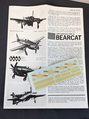 Lot of 3 Diff MILITARY ARMOURED TANK Sd KfZ M-48 BOMBER GRUMMAN F8F-2 Model Kit