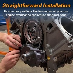 High Volume Oil Pump kit with Gaskets & Balancer Bolt Pump with Gasket