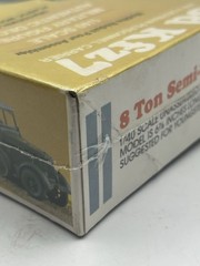 LINDBERG GERMAN WWII 8 TON SEMI TRACK SD KFZ7 MILITARY MODEL KIT NEW-SEALED 1/40