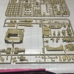 VINTAGE 1976 REVELL IITALAEREI ASSAULT TANK M40-M41 1/35 SCALE MODEL KIT H-2104