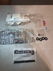 A10C Missing Decal Hobby Heaven ‘70 Ford Police Car 1/25 AMT Ertl Model Kit 6499