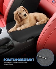 INTGET Car Center Console Cover for Ford Mustang Accessories 2015-2024 2025