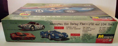 VTG MONOGRAM 1/24 SLOT CAR SCARAB RACING F1 FORMULA 1 W/BOX + EXTRA BODIES at