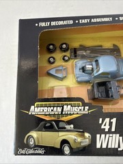 Ertl American Muscle ’41 Willys Coupe 1:64 Die Cast Model Kit 2000 In Package