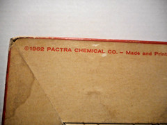 Vintage Pactra Diamond Flake Bronze Mist Spray Paint Factory Case of 6 Cans 1962